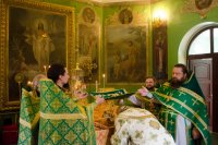 Божественная литургия в день Положения честной Ризы Господа нашего Иисуса Христа в Москве Божественная литургия в день Положения честной Ризы Господа нашего Иисуса Христа в Москве