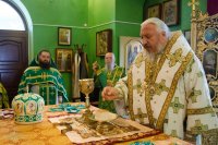 Божественная литургия в день Положения честной Ризы Господа нашего Иисуса Христа в Москве Божественная литургия в день Положения честной Ризы Господа нашего Иисуса Христа в Москве