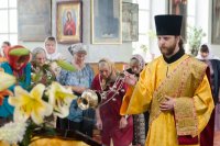 Божественная литургия в день памяти равноапостольной княгини Ольги