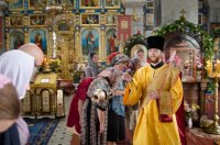 Божественная литургия в день памяти равноапостольной княгини Ольги