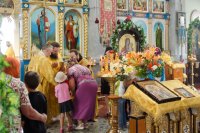 Божественная литургия в день памяти равноапостольной княгини Ольги