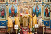 Божественная литургия в день памяти равноапостольной княгини Ольги