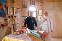 Рабочий визит в храм Олега Брянского г.Добруш