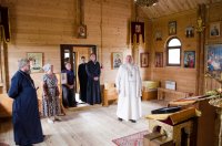 Рабочий визит в храм Олега Брянского г.Добруш