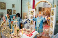 Преосвященнейший Стефан возглавил Божественную литургию в храме Святителя Николая Чудотворца д.Старая Белица Преосвященнейший Стефан возглавил Божественную литургию в храме Святителя Николая Чудотворца д.Старая Белица