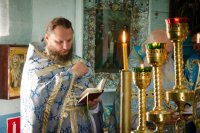 Преосвященнейший Стефан возглавил Божественную литургию в храме Святителя Николая Чудотворца д.Старая Белица Преосвященнейший Стефан возглавил Божественную литургию в храме Святителя Николая Чудотворца д.Старая Белица