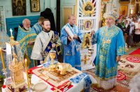 Преосвященнейший Стефан возглавил Божественную литургию в храме Святителя Николая Чудотворца д.Старая Белица Преосвященнейший Стефан возглавил Божественную литургию в храме Святителя Николая Чудотворца д.Старая Белица