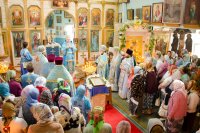 Преосвященнейший Стефан возглавил Божественную литургию в храме Святителя Николая Чудотворца д.Старая Белица Преосвященнейший Стефан возглавил Божественную литургию в храме Святителя Николая Чудотворца д.Старая Белица