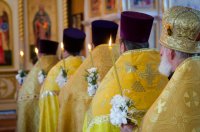 Всенощное бдение в канун Недели 8-й по Пятидесятнице, дня памяти Собора Архангела Гавриила Всенощное бдение в канун Недели 8-й по Пятидесятнице, дня памяти Собора Архангела Гавриила