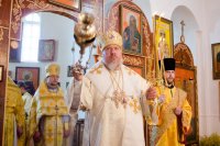 Божественная литургия в неделю 8-ю по Пятидесятнице, в день памяти Архангела Гавриила Божественная литургия в неделю 8-ю по Пятидесятнице, в день памяти Архангела Гавриила