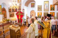 Божественная литургия в неделю 8-ю по Пятидесятнице, в день памяти Архангела Гавриила Божественная литургия в неделю 8-ю по Пятидесятнице, в день памяти Архангела Гавриила