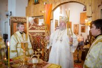 Божественная литургия в неделю 8-ю по Пятидесятнице, в день памяти Архангела Гавриила Божественная литургия в неделю 8-ю по Пятидесятнице, в день памяти Архангела Гавриила