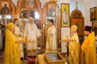 Божественная литургия в неделю 8-ю по Пятидесятнице, в день памяти Архангела Гавриила Божественная литургия в неделю 8-ю по Пятидесятнице, в день памяти Архангела Гавриила