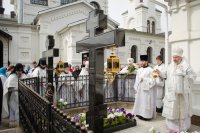 Божественная литургия в Свято-Никольском мужском монастыре г.Гомеля