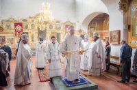 Божественная литургия в Свято-Никольском мужском монастыре г.Гомеля