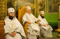 Божественная литургия в Свято-Никольском мужском монастыре г.Гомеля