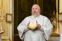 Божественная литургия в Свято-Никольском мужском монастыре г.Гомеля