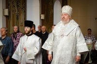 Божественная литургия в Свято-Никольском мужском монастыре г.Гомеля