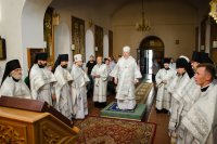 Божественная литургия в Свято-Никольском мужском монастыре г.Гомеля