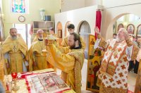 Божественная литургия в Неделю 9-ю по Пятидесятнице, день памяти святого пророка Илии