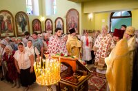 Божественная литургия в Неделю 9-ю по Пятидесятнице, день памяти святого пророка Илии