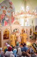 Божественная литургия в Неделю 9-ю по Пятидесятнице, день памяти святого пророка Илии