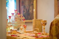 Божественная литургия в день памяти пророка Иезекииля