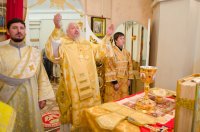 Божественная литургия в день памяти пророка Иезекииля