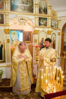 Божественная литургия в день памяти пророка Иезекииля