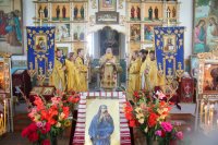 Божественная литургия в день памяти равноапостольной мироносицы Марии Магдалины