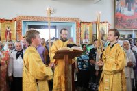 Божественная литургия в день памяти равноапостольной мироносицы Марии Магдалины