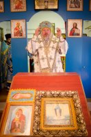 Божественная литургия в день праздника иконы Божией Матери "Почаевская"