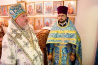 Божественная литургия в день праздника иконы Божией Матери "Почаевская"