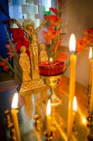 Божественная литургия в день праздника иконы Божией Матери "Почаевская"