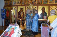 Праздник иконы Божией Матери "Почаевская" в д. Борщёвка