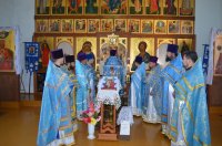 Праздник иконы Божией Матери "Почаевская" в д. Борщёвка