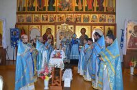 Праздник иконы Божией Матери "Почаевская" в д. Борщёвка