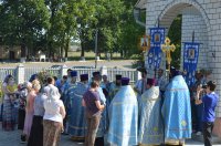 Праздник иконы Божией Матери "Почаевская" в д. Борщёвка