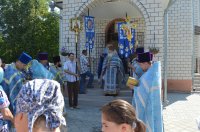 Праздник иконы Божией Матери "Почаевская" в д. Борщёвка