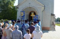Праздник иконы Божией Матери "Почаевская" в д. Борщёвка