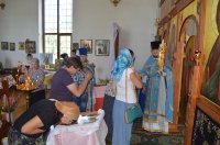 Праздник иконы Божией Матери "Почаевская" в д. Борщёвка