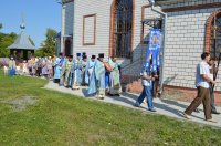 Праздник иконы Божией Матери "Почаевская" в д. Борщёвка