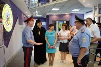 Преосвященнейший Стефан принял участие в мероприятиях, посвященных открытию центра профессиональной подготовки и служебно-прикладных видов спорта Гомельского областного Управления Департамента охраны МВД РБ