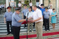 Преосвященнейший Стефан принял участие в мероприятиях, посвященных открытию центра профессиональной подготовки и служебно-прикладных видов спорта Гомельского областного Управления Департамента охраны МВД РБ