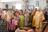 Божественная литургия в храме святого Архангела Михаила д.Тереховка