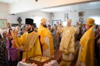 Божественная литургия в храме святого Архангела Михаила д.Тереховка