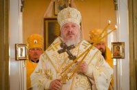 Божественная литургия в храме святого Архангела Михаила д.Тереховка