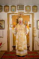 Божественная литургия в храме святого Архангела Михаила д.Тереховка