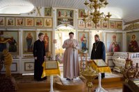 Преосвященнейший Стефан совершил рабочие визиты в храм Добрушского благочинного округа Преосвященнейший Стефан совершил рабочие визиты в храм Добрушского благочинного округа