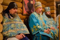 Божественная литургия на подворье Свято-Никольского мужского монастыря города Гомеля в д. Терюха